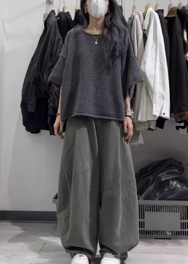 Casual Oversized Cotton Overalls Two Piece Set Outfits Summer