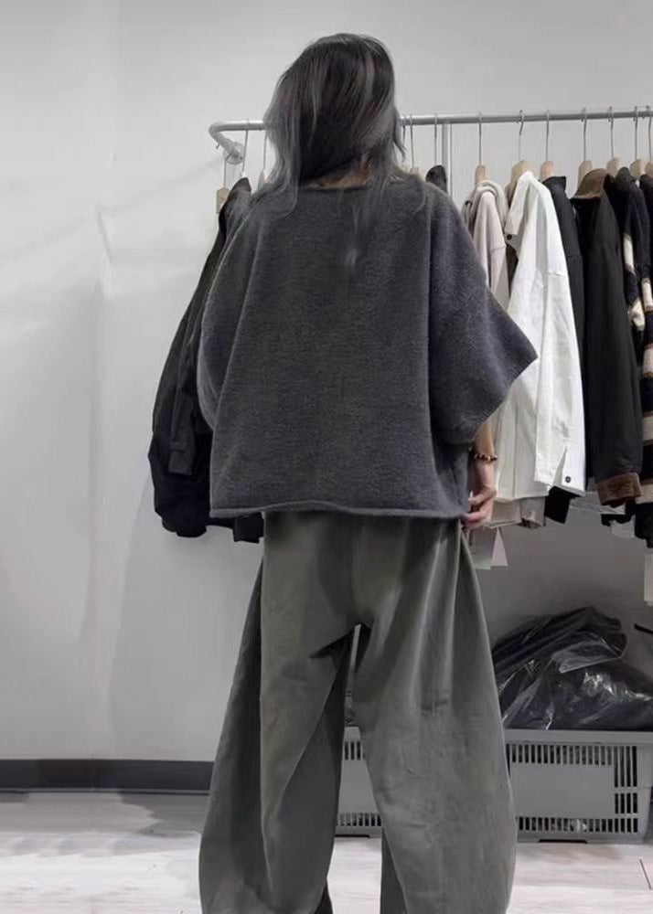 Casual Oversized Cotton Overalls Two Piece Set Outfits Summer