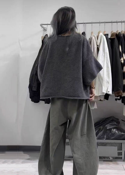 Casual Oversized Cotton Overalls Two Piece Set Outfits Summer