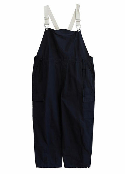 Chic Black Casual Pants Fall Fashion all-match Jumpsuit Pants - SooLinen