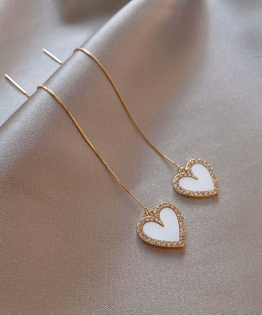 Pendientes colgantes de estrella de cristal de aleación Chic Star