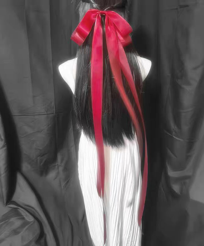 Horquilla de lazo de encaje de aleación verde estilo chino