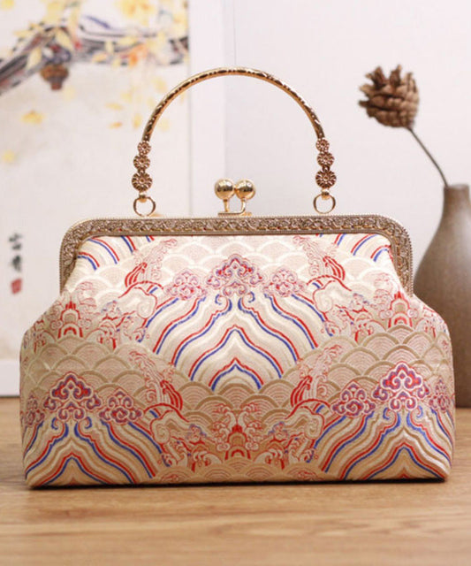 Chinese Style Original Handmade Pink Tote Bag