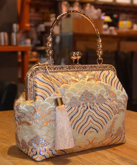 Chinese Style Original Handmade Pink Tote Bag