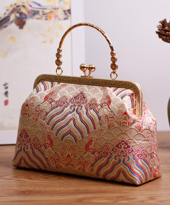 Chinese Style Original Handmade Pink Tote Bag