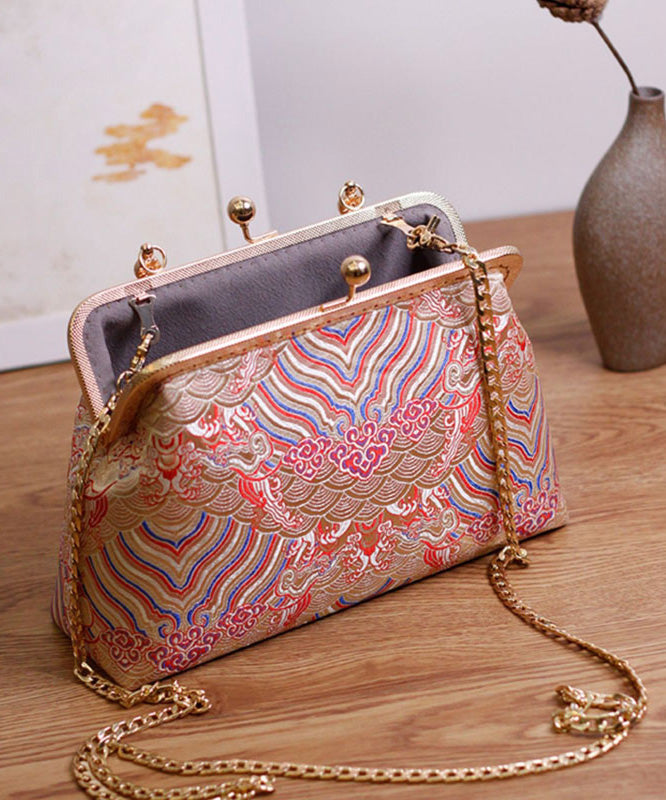 Chinese Style Original Handmade Pink Tote Bag