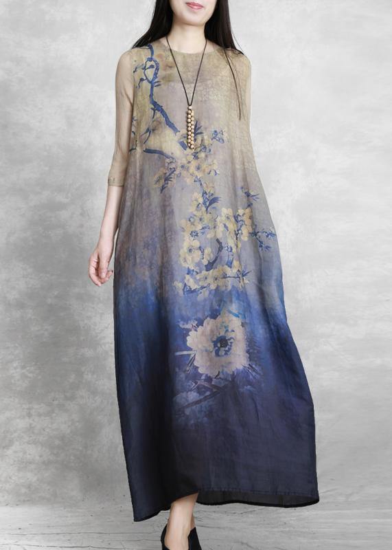 Classy o neck tie waist dress Tutorials nude print Dresses - SooLinen