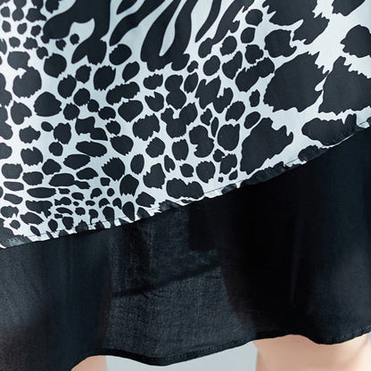 Edle Drucke Chiffon Lange Hemden Frauen Design O Hals Kleider Baumwolle Sommer Kleider
