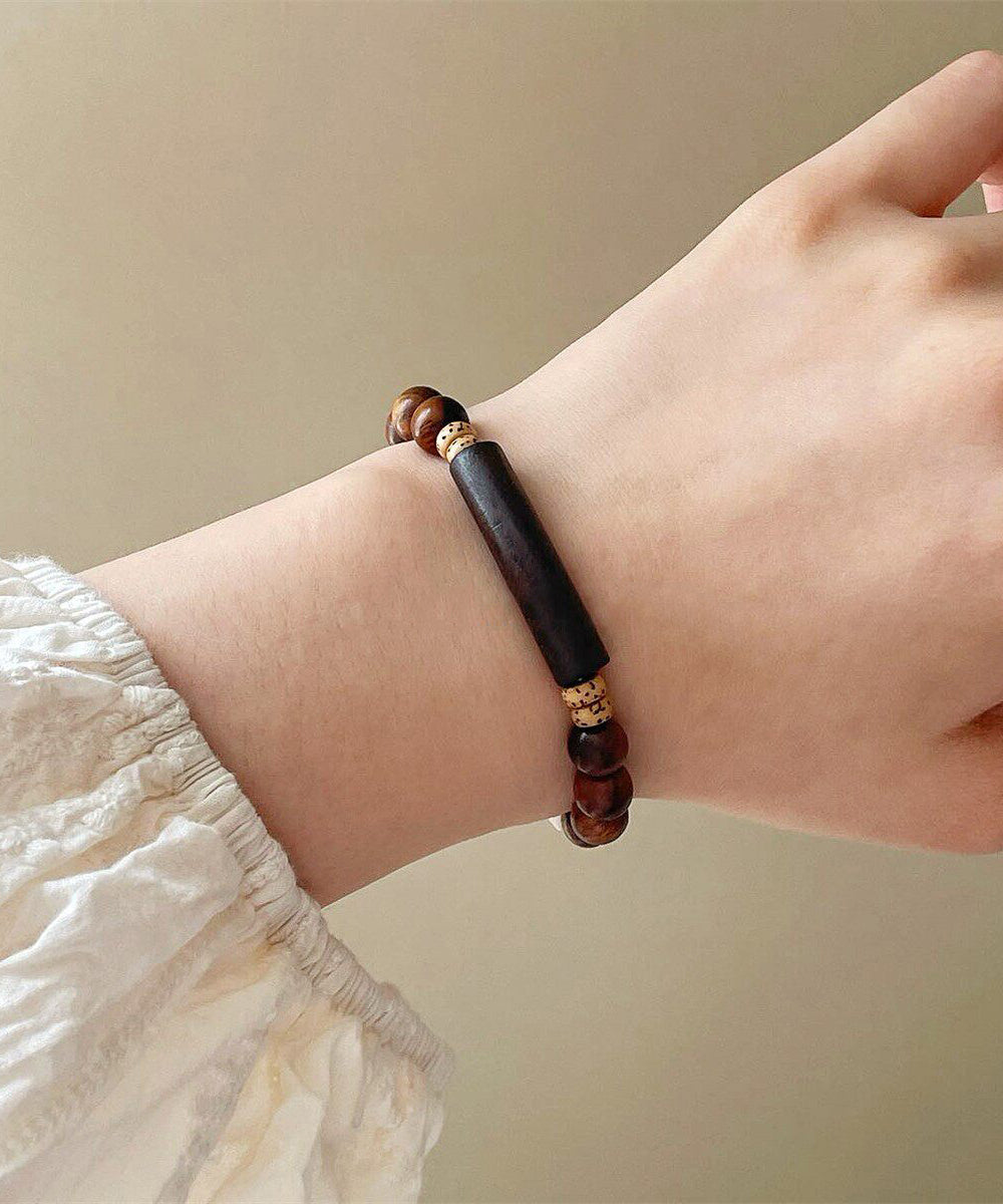DIY Beautiful Wooden Beading Bracelet