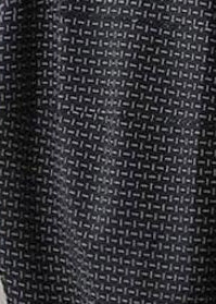 DIY Baumwollkleidung feines schwarzes Baumwollkleid mit Rundhalsausschnitt