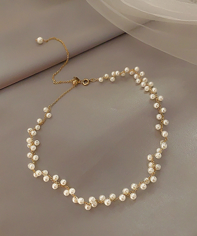 DIY Goldlegierung Perlenquaste Charm Armband