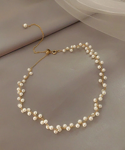 DIY Goldlegierung Perlenquaste Charm Armband