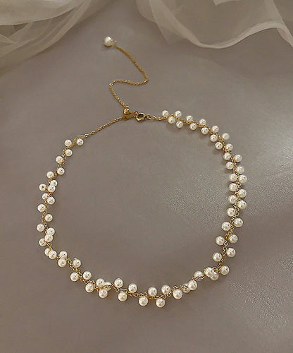 DIY Goldlegierung Perlenquaste Charm Armband