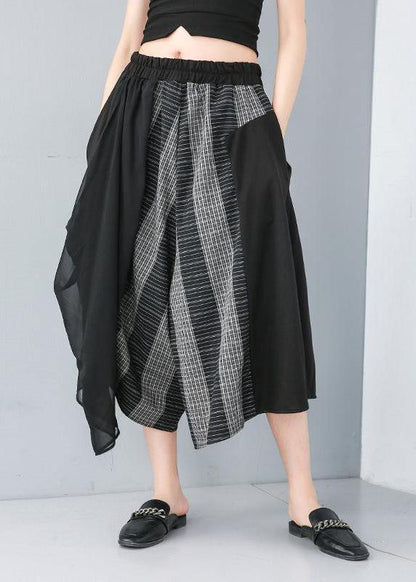 DIY Women Irregular Fashion Personality Wide Leg Pants - SooLinen