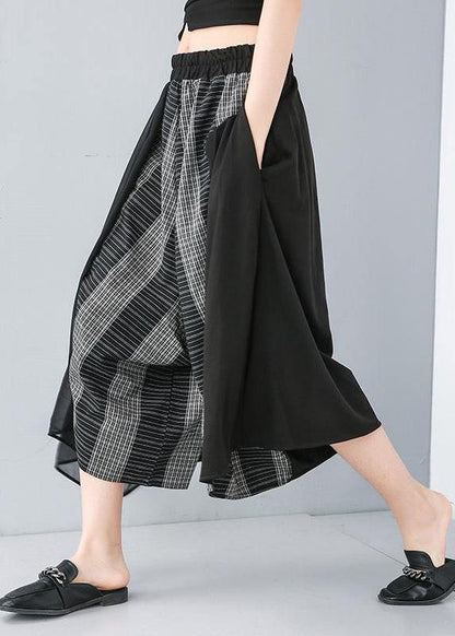 DIY Women Irregular Fashion Personality Wide Leg Pants - SooLinen