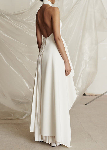 Elegante Schwarze Rollkragen Asymmetrische Patchwork Maxi Vestidos Kleider