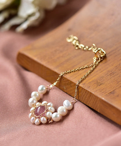 Elegantes Patchwork-Perlenarmband im Originaldesign