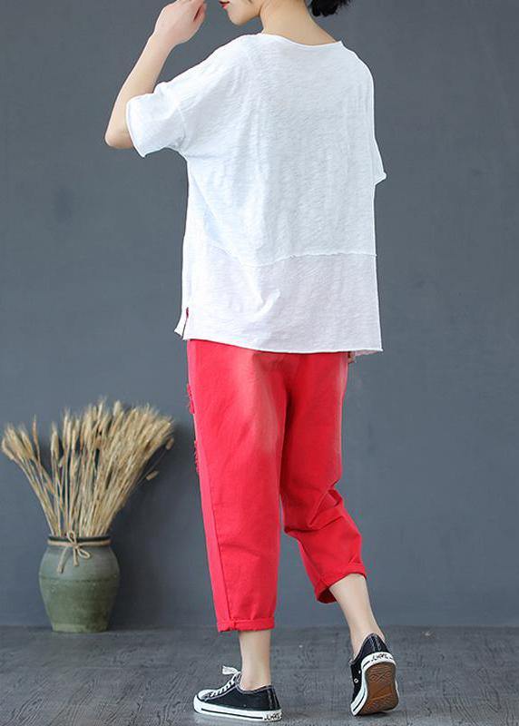 Elegant cotton clothes For Women Pakistani Soft And Breathable Cartoon Casual T-Shirt - SooLinen