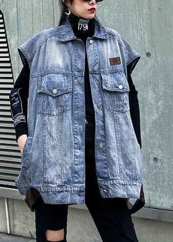 Elegant lapel patchwork spring tops women blouses black Fawn Midi tops - SooLinen