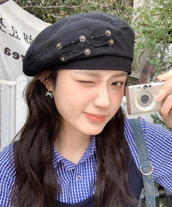 Boina vaquera versátil de moda en beige