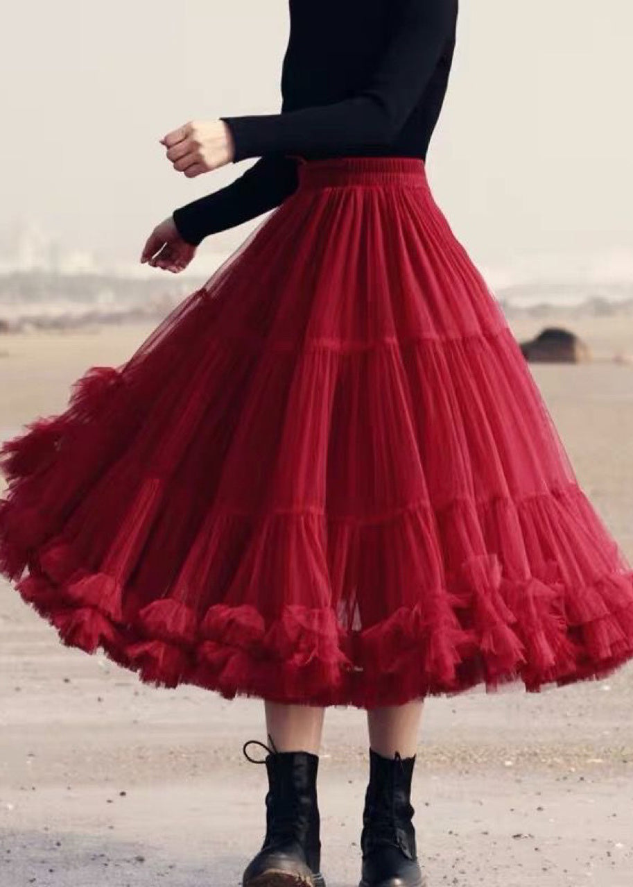 Mode Blau Patchwork Kreis Nette plissierten kleid Herbst Rock