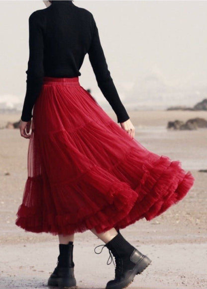 Mode Blau Patchwork Kreis Nette plissierten kleid Herbst Rock