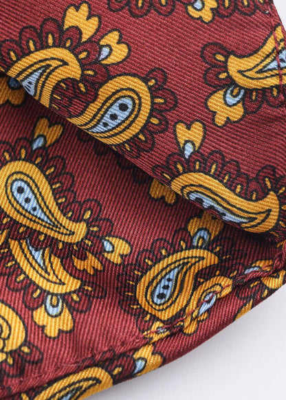 Fashion Pockets Print Tie Waist Cozy Silk Pants Summer