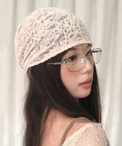 Modisches, vielseitiges grünes Dreieck-Stirnband mit Holzperlen