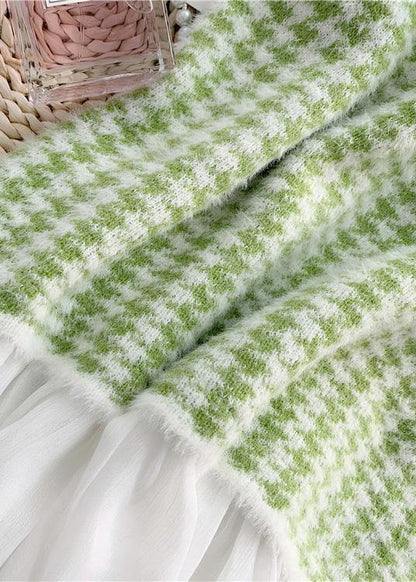 Fashion patchwork Sweater outfits Design cute Mujer o neck knit dress - SooLinen