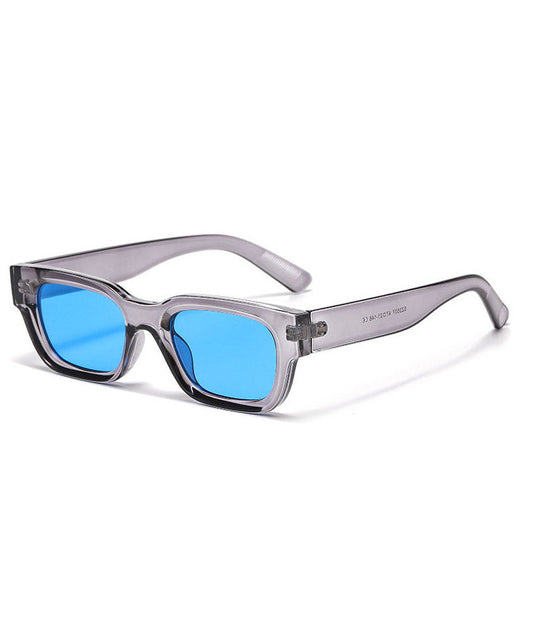 Fine Blue Resin Holiday Ultraviolet-Proof Sunglasses