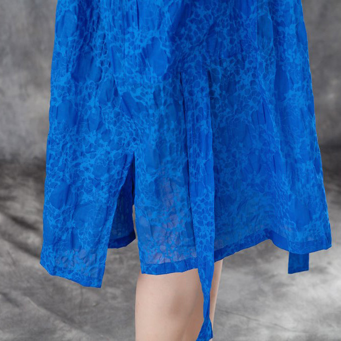 Feine Sommerkleider übergroße lose Rundhals Kurzarm unregelmäßige schwarze Kleid