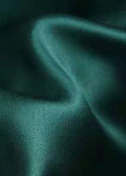 Taillierte grüne Patchwork-Seidenröcke Frühling