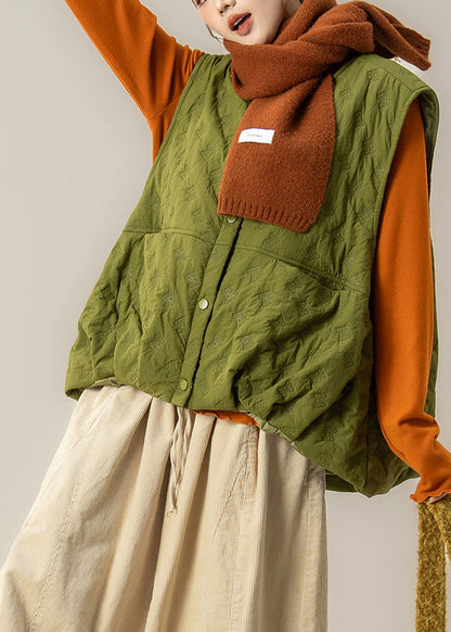 Figurbetontes orangefarbenes Baumwollhemd mit Stehkragen, Frühling