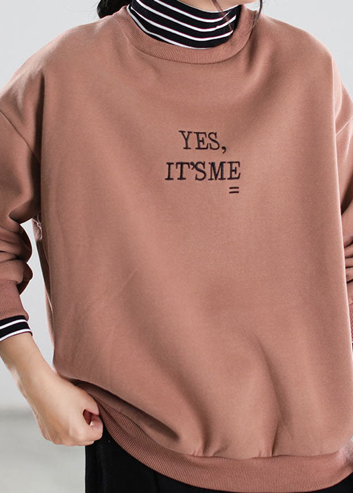 Taillierte rosa Rollkragen-Grafik, warme Fleece-Sweatshirts, Trainingsanzüge für den Winter