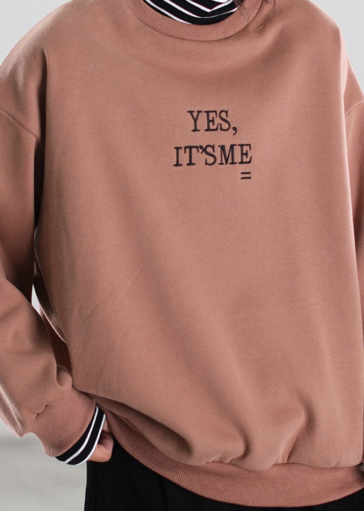 Taillierte rosa Rollkragen-Grafik, warme Fleece-Sweatshirts, Trainingsanzüge für den Winter