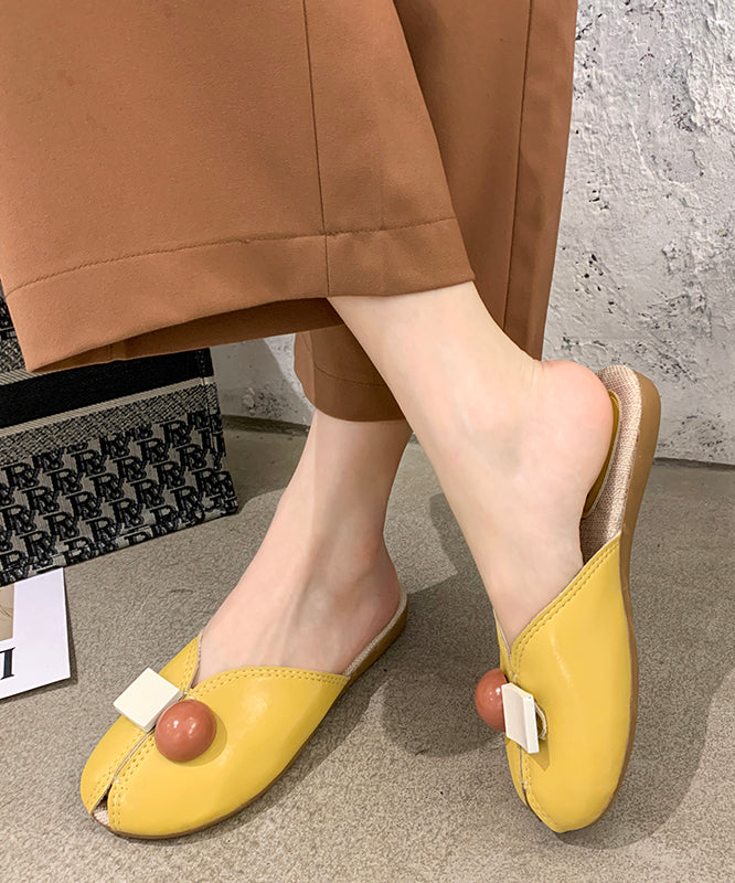 Grüne, lässige, vielseitige, weiche Spleiß-Sandalen