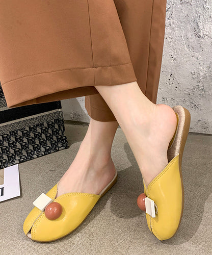 Grüne, lässige, vielseitige, weiche Spleiß-Sandalen