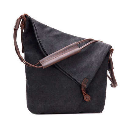 Handmade For Women Metropolitan Museum black gray Bag - SooLinen