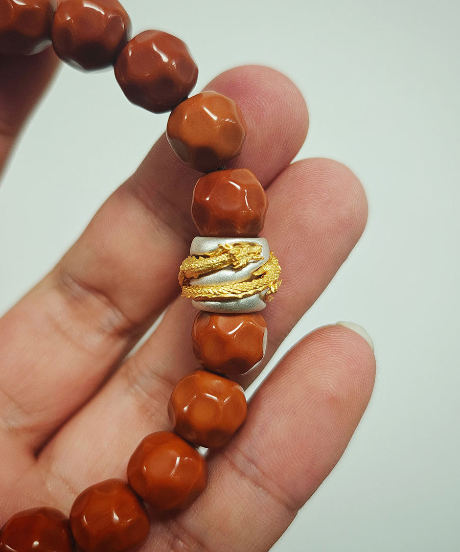 Handmade Silver Road Road Tong Xiao Jin Dragon Ball