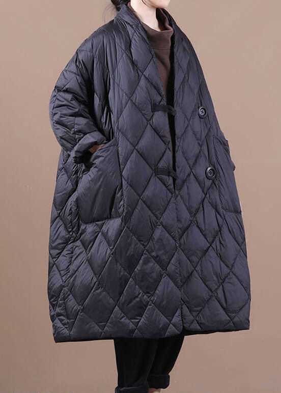 Italienische Beige warme feine Baumwolle gefüllte Mäntel Winter