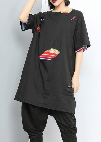 Italian cotton top silhouette Pakistani Fashion Women Cotton Summer T-shirt - SooLinen