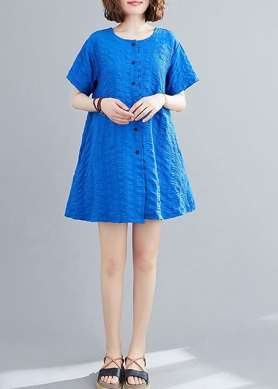 Italian o neck pockets Blouse Fabrics white top - SooLinen