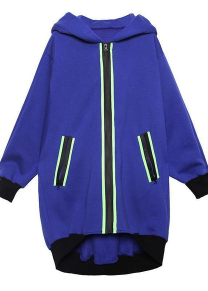 Italian pockets thick cotton clothes Cotton black blouses - SooLinen