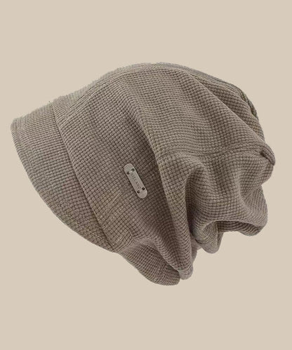 Sombrero de pescador japonés de algodón con cordón negro