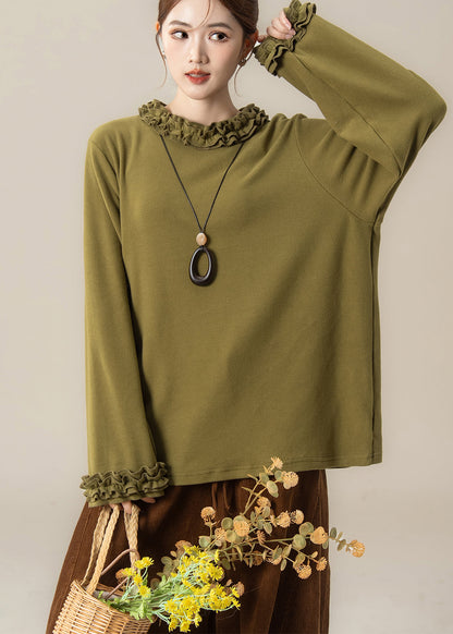 Japanisches Winteroutfit: Weste aus Kunstpelz mit Spitzenbesatz, Oberteil und Hose (3-teilig)