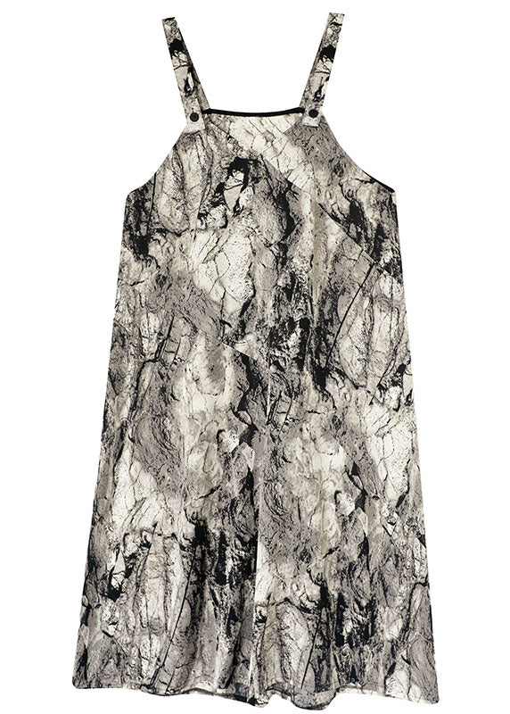 Khaki Pockets Wide Leg Print Fall Romper Outfit