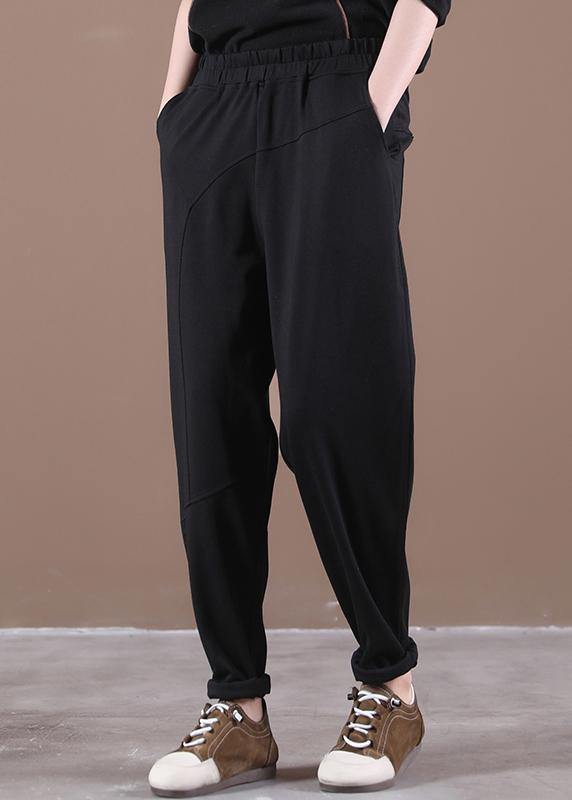 Korean Loose Large Elastic Waist Casual Pants - SooLinen