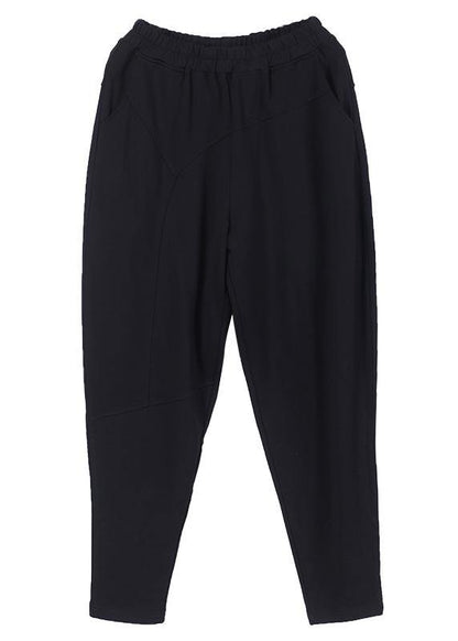 Korean Loose Large Elastic Waist Casual Pants - SooLinen