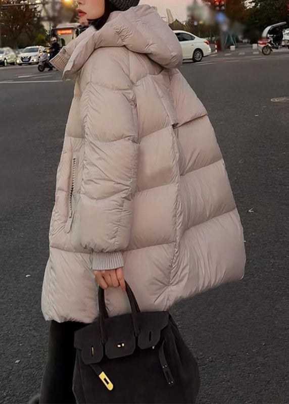 Parkas de invierno desmontables con bolsillos sueltos de color café y patchwork a cuadros