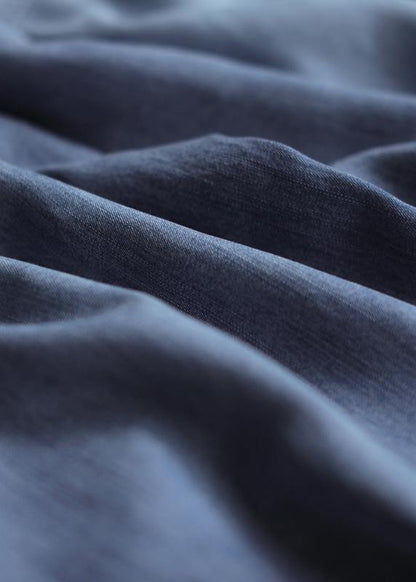 Loose lace casual plus size blue nine-point Harlan jeans - SooLinen